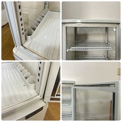 岡崎市　レマコム REMACOM 卓上冷蔵ショーケース 冷蔵庫 84L 2014年製の画像