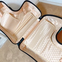 子どもが乗れるスーツケース 55ℓ 青/ブルー キャリーケース 2の画像