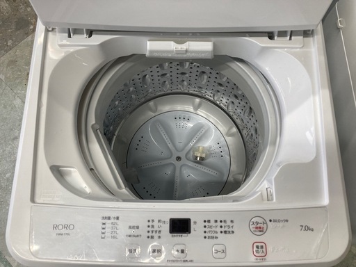 2024年製　ヤマダ　7kg洗濯機　YWM-T70L 中古　リサイクルショップ宮崎屋　住吉店25.9.16