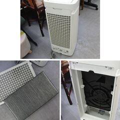 シャープ 加湿空気清浄機 2020年製 KI-JS40-W プラズマクラスター 気化方式 シャープ 加湿器 札幌 手稲の画像