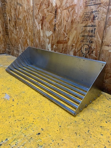 a(7497) ステンレス 水切りパイプ棚 吊り棚 水切り棚 業務用 厨房用品 W892D298H230 飲食店 厨房棚 キッチン収納