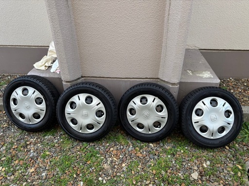 軽自動車用ホイール付きスタッドレスタイヤ