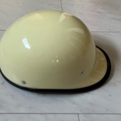 『美品』ロング ダックテール ヘルメット アイボリーの画像