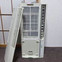 コロナ 窓用エアコン ～8畳 CW-1813 CORONA 冷房専用ウインドエアコン 窓枠/リモコン付きの画像
