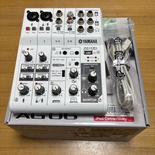 YAMAHA AG06 ストリーミングミキサー
