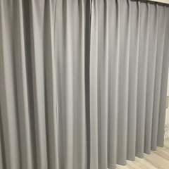 BAROCCA 遮光カーテン ライトグレー 125×200cm 2枚組の画像