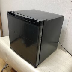 MAXZEN マクスゼン JR046ML01GM 1ドア 46L ガンメタリック 小型 ミニ冷蔵庫 一人暮らし セカンド用  2019年製 【糸島市内 送料無料】88350-1-002の画像