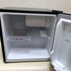 MAXZEN マクスゼン JR046ML01GM 1ドア 46L ガンメタリック 小型 ミニ冷蔵庫 一人暮らし セカンド用  2019年製 【糸島市内 送料無料】88350-1-002の画像