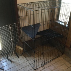 猫ケージの画像