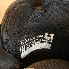 women’s burton snowboard, bindings and boots
の画像