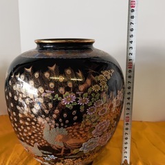 九谷焼　花瓶の画像
