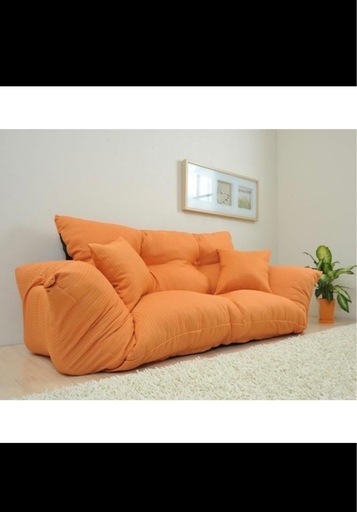 オレンジローソファー