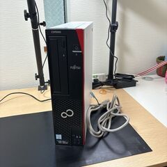 【中古美品】デスクトップパソコン 第6世代 i7-6700K 16GB SSD FUJITSU ESPRIMO D586の画像