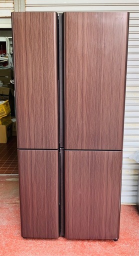 【売り切り／早い者勝ち】AQUA AQRTZ51K 冷蔵庫 ダークブラウン 深澤直人デザイン