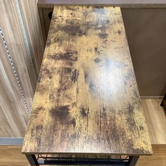 【トレファク神戸南店】キッチンカウンター　ブラウン×ブラックです‼︎【取りに来られる方限定】の画像