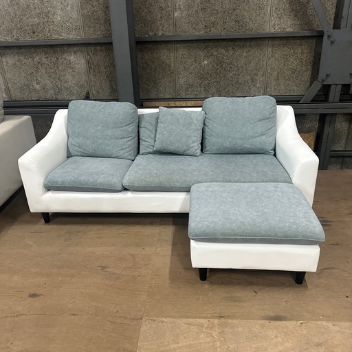 三人掛け　L字ソファ