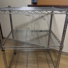 中古】SOUTHERNPORT 3段スチールラック メタルラックの画像