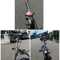 Colono コロノ　スマート　シティ 16インチ　折り畳み　シルバー　自転車　スマート　アウトドア　サイクリング　レジャーの画像