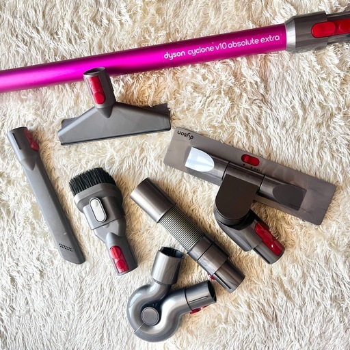 【ジャンク】ダイソン　dyson cyclone v10 本体・オプション・充電器