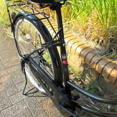 中古自転車 EARLY POINT ママチャリ 自転車 26インチ LEDライト ブラック 通勤 通学 近所のお出掛けなどにの画像