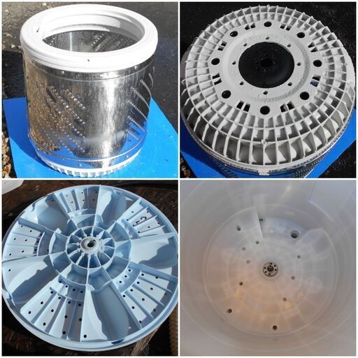 ♪Hisense/ハイセンス 洗濯機 5.5kg 2023年製 HW-55E2W 洗濯槽外し清掃済 蓋割れあり