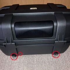 [バイク リアボックス] モトボワットBB 50L BB50ADV  配線用途の穴ありの画像