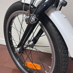 ☆極美品☆あさひASAHI白バイ 16インチ ヒーローモーターズ　自転車　子供用の画像