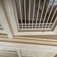 「美品✨木製神棚・仏壇収納棚 高さ170cm 照明付き・収納付き」の画像