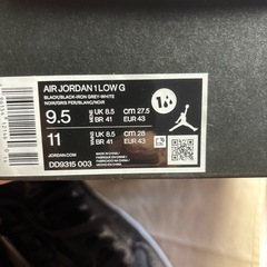 新品Nike Air Jordan 1 Low ゴルフシューズの画像