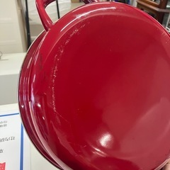 W2509-342 ホーロー鍋 対応熱源不明 キズ 汚れありの画像