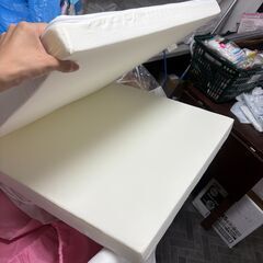 固綿敷布団、洗濯ネット、おねしょ対策ケット　３点セットの画像