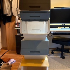 カラーボックス4個の画像