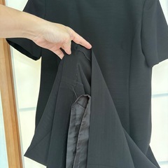 喪服　ワンピース　9号　黒　ブラックフォーマルの画像