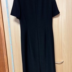 喪服　ワンピース　9号　黒　ブラックフォーマルの画像