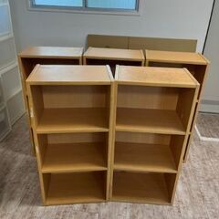 カラーボックス　5個の画像