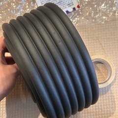 クッションガード 黒 幅8cm テープ付き 安全対策 コーナーガード ベビー用品の画像