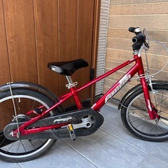 こども　自転車　子ども用自転車　18インチ　赤　幼児　小学生の画像