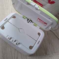 【無料タダ0円】コンビ おしりふき温め器 クイックウォーマー コンパクト ミルキーグリーン 上からあたためるトップウォーマーシステムの画像