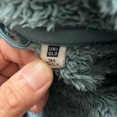 UNIQLO ボアジャケット140㎝の画像