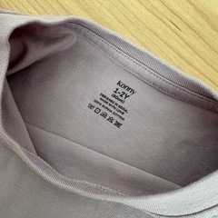 konnyコニーうす紫長袖Tシャツ80サイズの画像