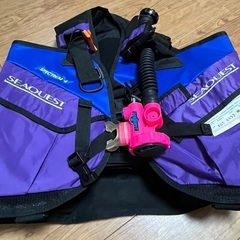 スキューバ　BCジャケット＆レギュレータの画像