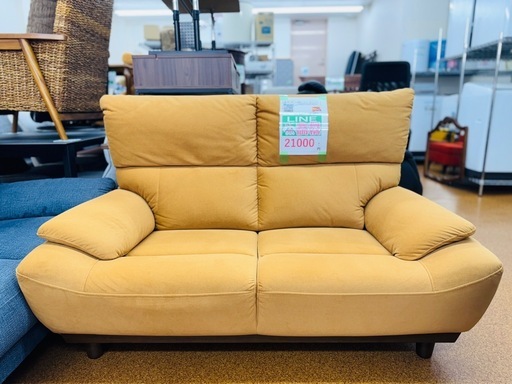 完売致しました　?LINE会員限定スペシャル価格?【2人ソファ】21000円　18-125