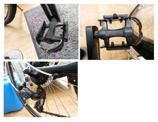 LOUIS GARNEAU クロスバイク CHASSE フレームサイズ470㎜ ブラック 28インチ ルイガノ シャッセ24段変速 西