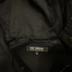 RAF SIMONS 05AW POLTERGEIST期  パッチワーク モッズコートアウター の画像