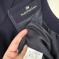 ワンピース　9号　濃紺　KarL Park Laneの画像