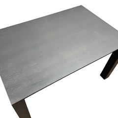 ◯22万 arflex アルフレックス AURORA アウロラ ダイニングテーブル 130×85cm オーク材 グレー モダン 中古品■ジモティ姫路の画像