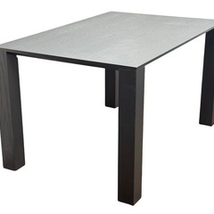 ◯22万 arflex アルフレックス AURORA アウロラ ダイニングテーブル 130×85cm オーク材 グレー モダン 中古品■ジモティ姫路の画像