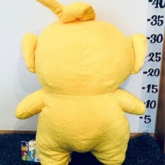 ♡手渡し♡未使用♡テレタビーズ♡ラーラ♡Laa-Laa ♡黄色♡デフォルメ♡ぬいぐるみ♡クレーンゲーム♡UFOキャッチャー♡景品♡ビッグ♡大きい♡ラウンド1♡の画像