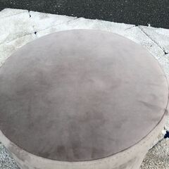 【展示品・未使用品】スツール ベルベット調 収納スツール 椅子 🚚自社配送時💳代引き可🚚(現金、クレジット、スマホ決済対応)の画像