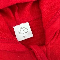 ミッキーマウスパーカー80サイズの画像